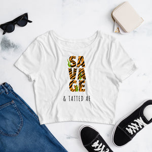 Women’s Savage Crop Tee