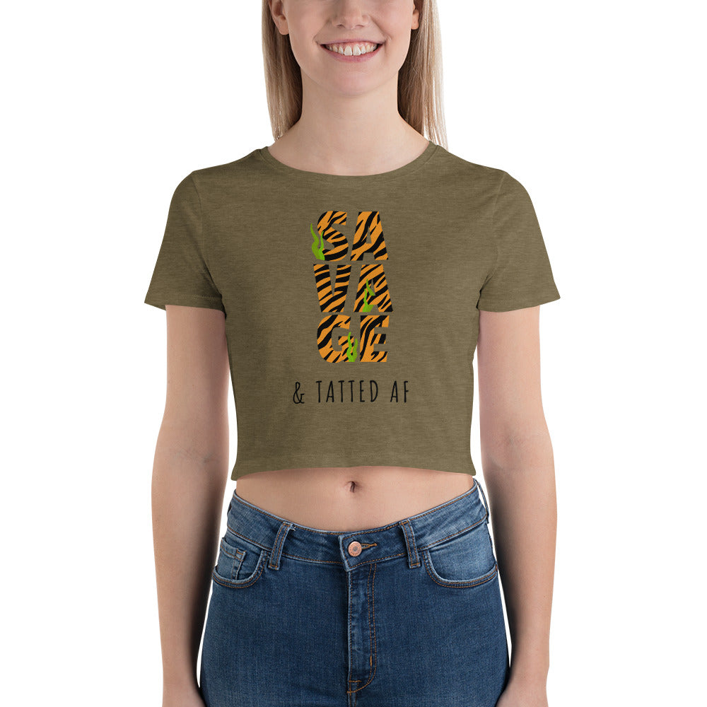 Women’s Savage Crop Tee